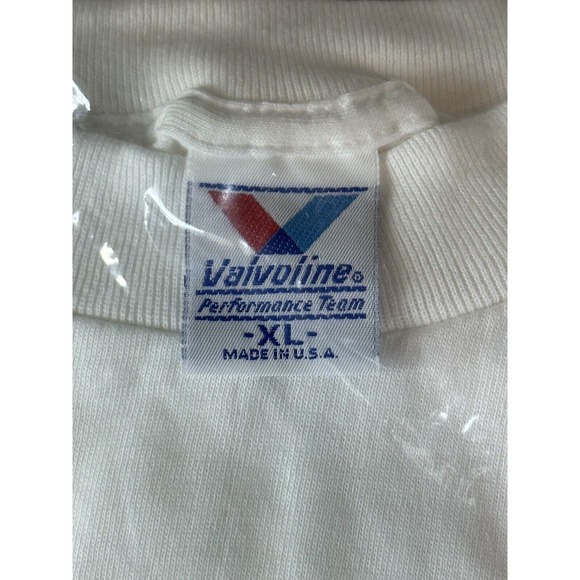 NEW VTG VALVOLINE PERFORMANCE TEAM MARK MARTIN #6 T SHIRT XL NASCAR 90s ROUSCH - Picture 3 of 4